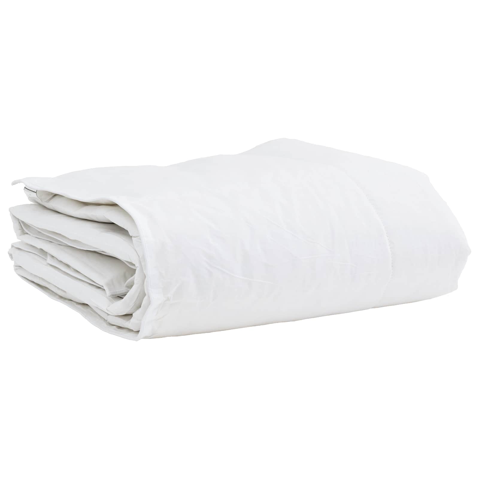 Vinter dyne med pude 2 pcs Hvid Dunfjer
