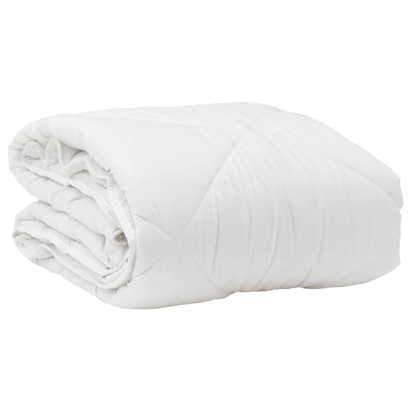 Dyne med pude 2 pcs Hvid Microfiber