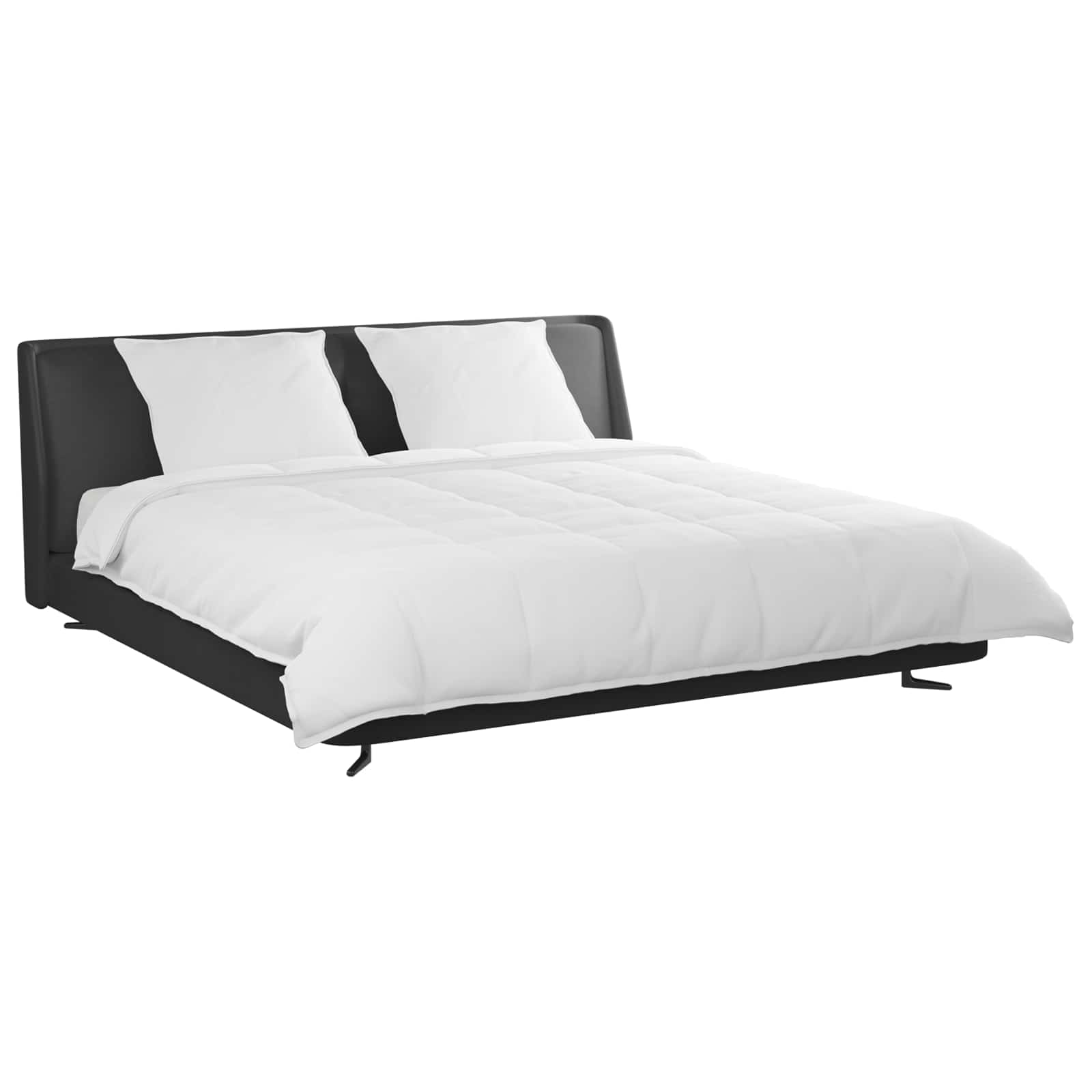 Dynebetræk Sæt med pude 3 pcs Hvid Dunfjer