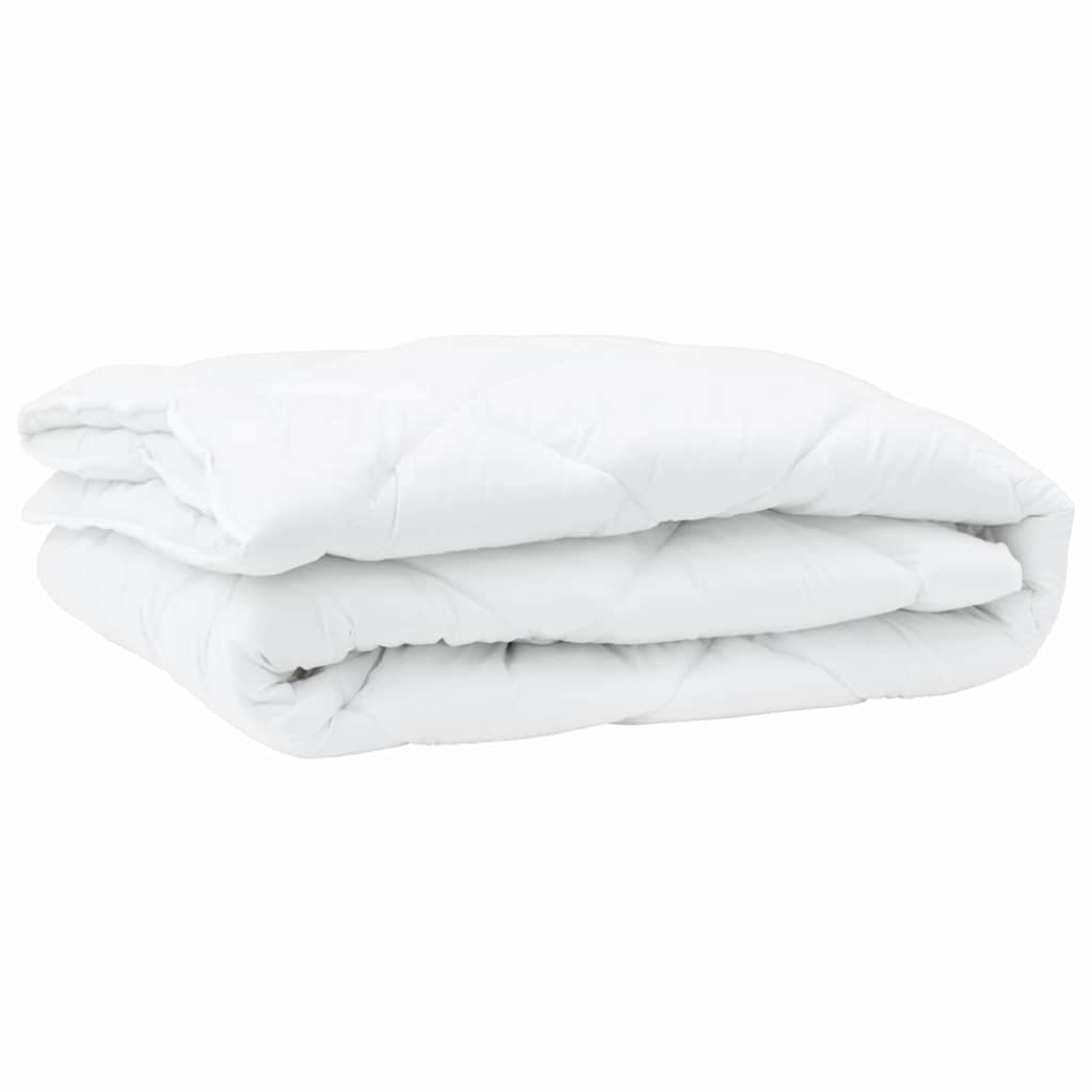 Års tid dyne med pude 3 pcs Hvid Microfiber