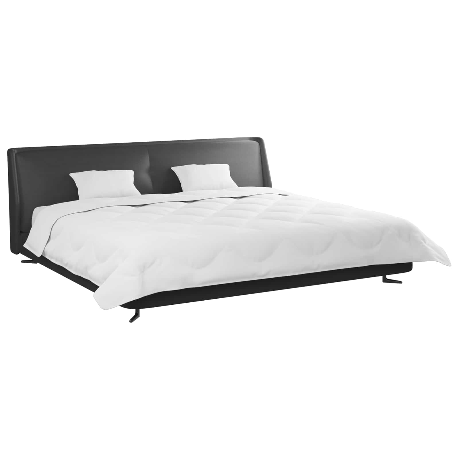 Vinter dyne med pude 3 pcs Hvid Microfiber
