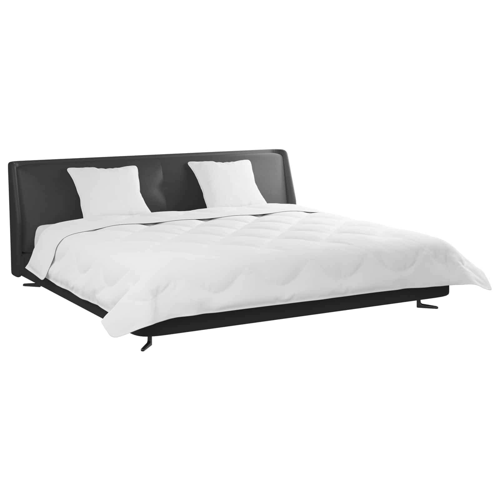 Vinter dyne med pude 3 pcs Hvid Microfiber