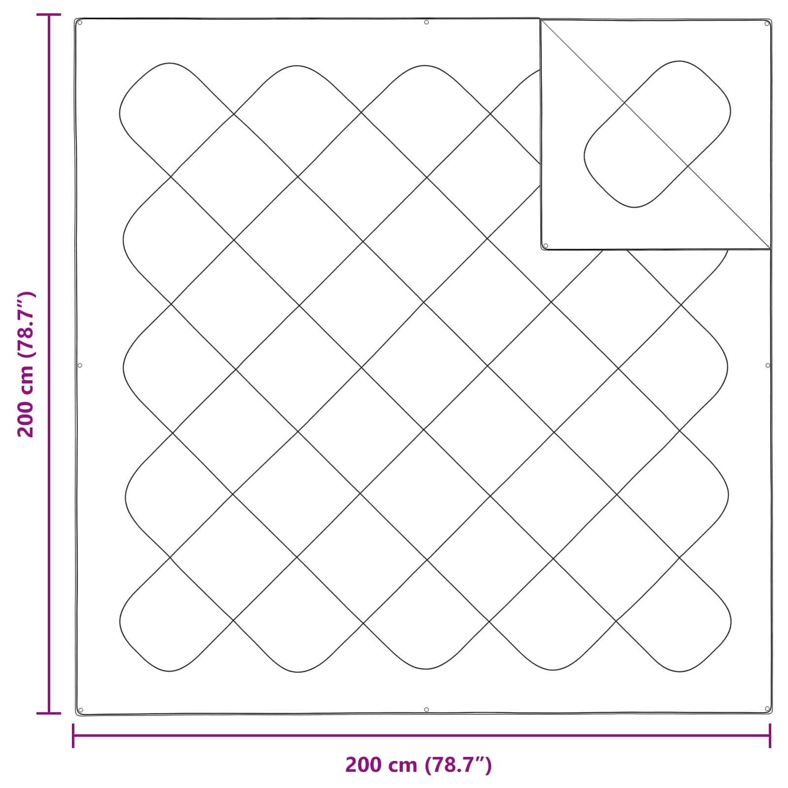 Dynebetræk Sæt med pude 3 pcs Hvid Mikrofiber og Dunfjer