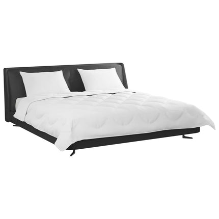 Dyne med puder med pude 3 stk. Hvid Microfiber