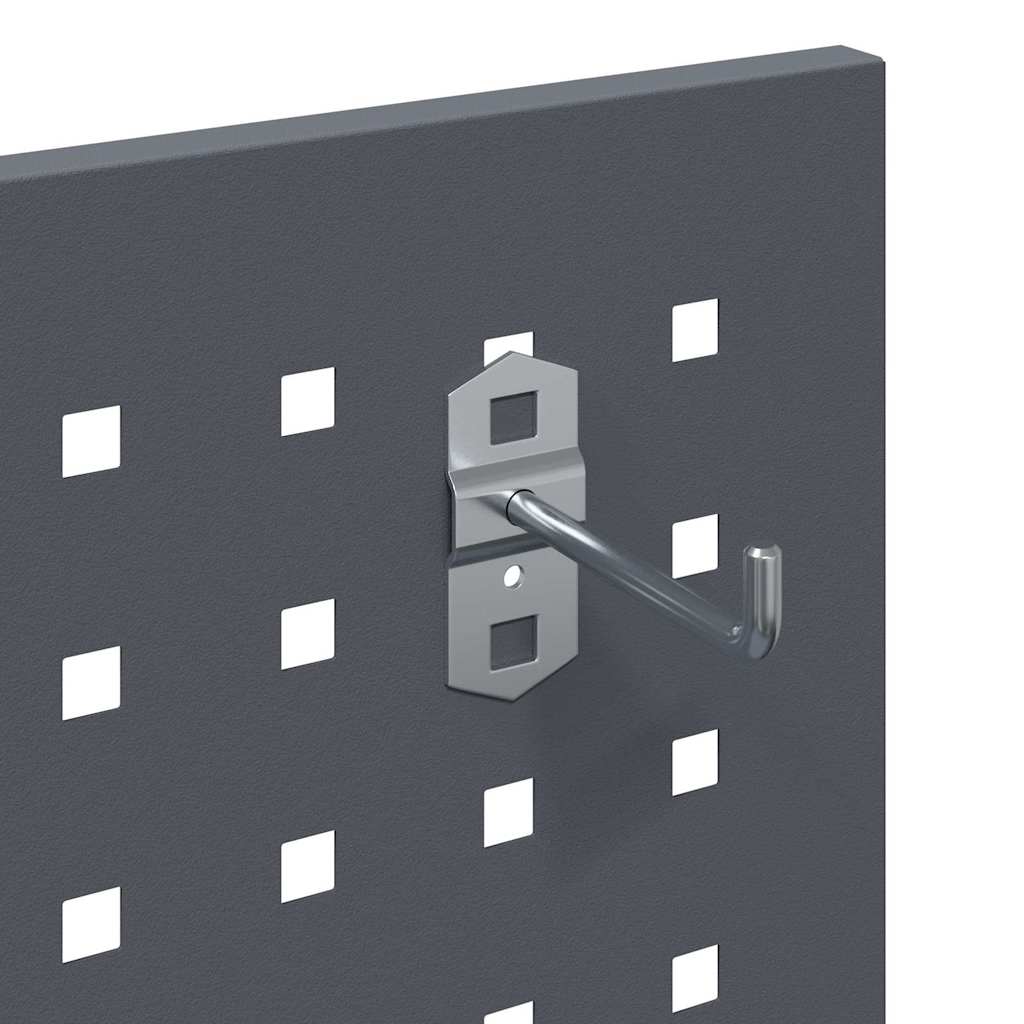 Værktøjsvogn med hjul Antracit 65 x 35 x 111 cm Koldvalset stål