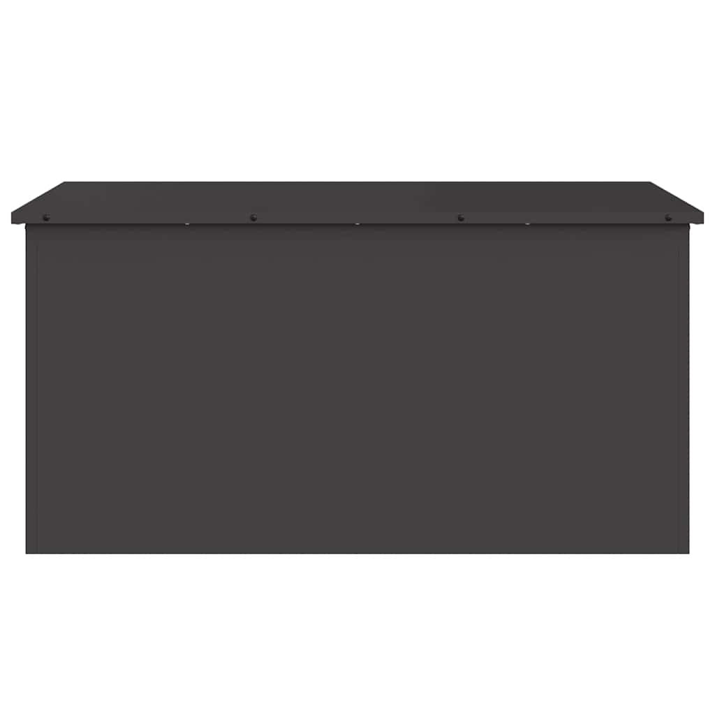Udendørs Opbevaringskasse Sort 100 x 50,5 x 50 cm Stål