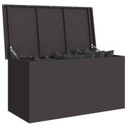 Udendørs Opbevaringskasse Sort 100 x 50,5 x 50 cm Stål
