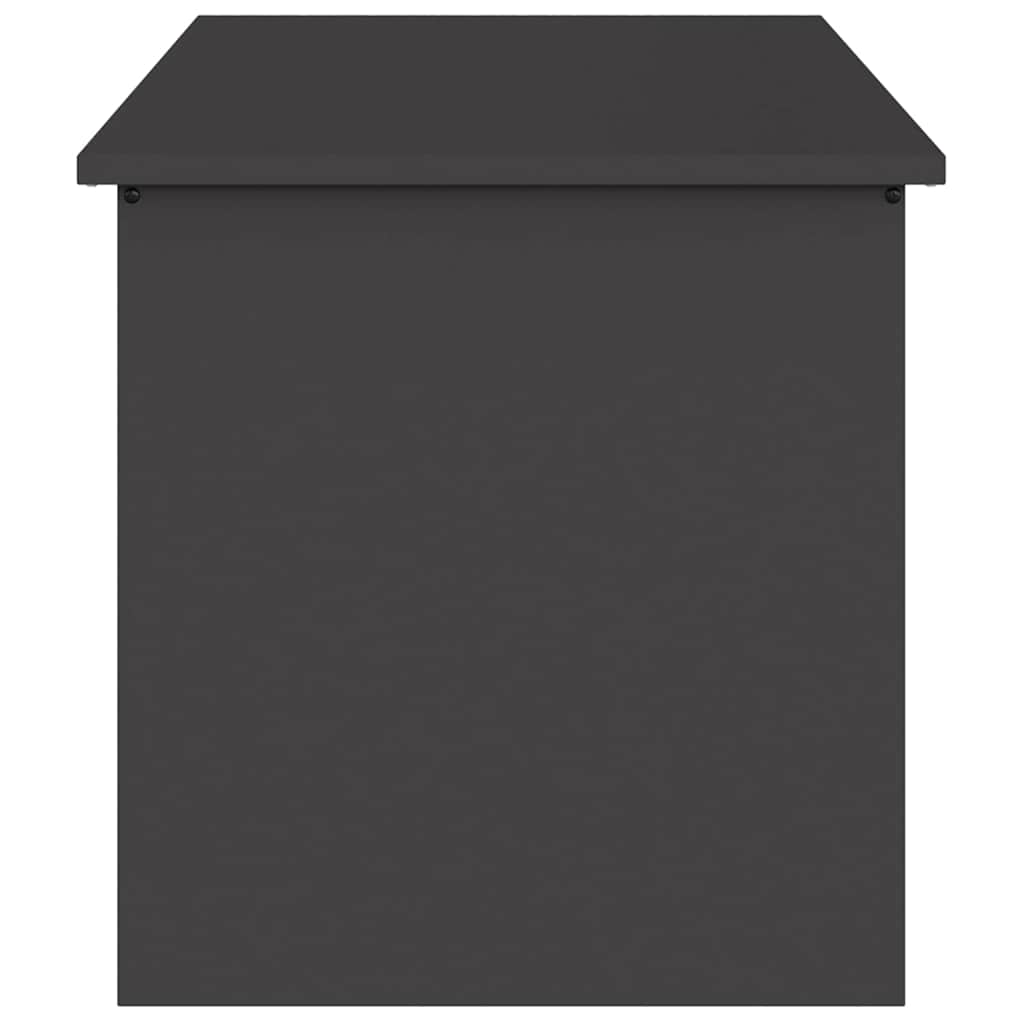Udendørs Opbevaringskasse Sort 100 x 50,5 x 50 cm Stål