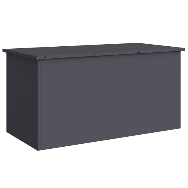 Have opbevaringspude kasse Stål 100 x 50,5 x 50 cm 220 Antracit