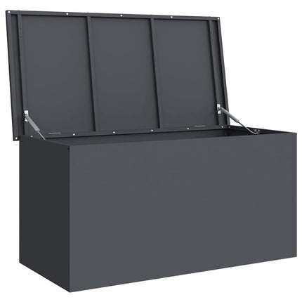 Have opbevaringspude kasse Galvaniseret stål 100 x 50,5 x 50 cm