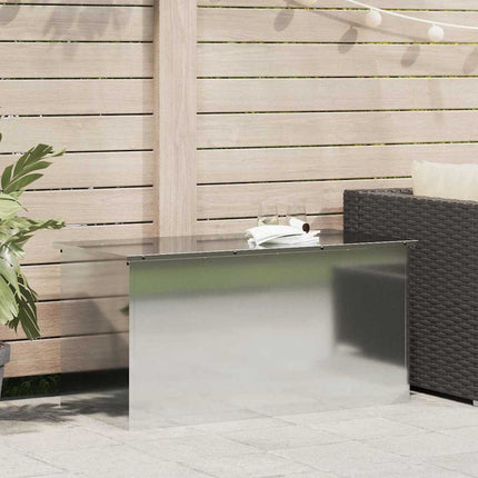 Have opbevaringspude kasse Galvaniseret stål 100 x 50,5 x 50 cm