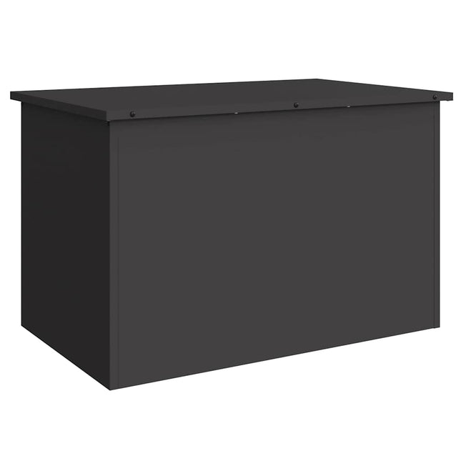Have opbevaringspude kasse Stål 80 x 50,5 x 50 cm 180 Sort