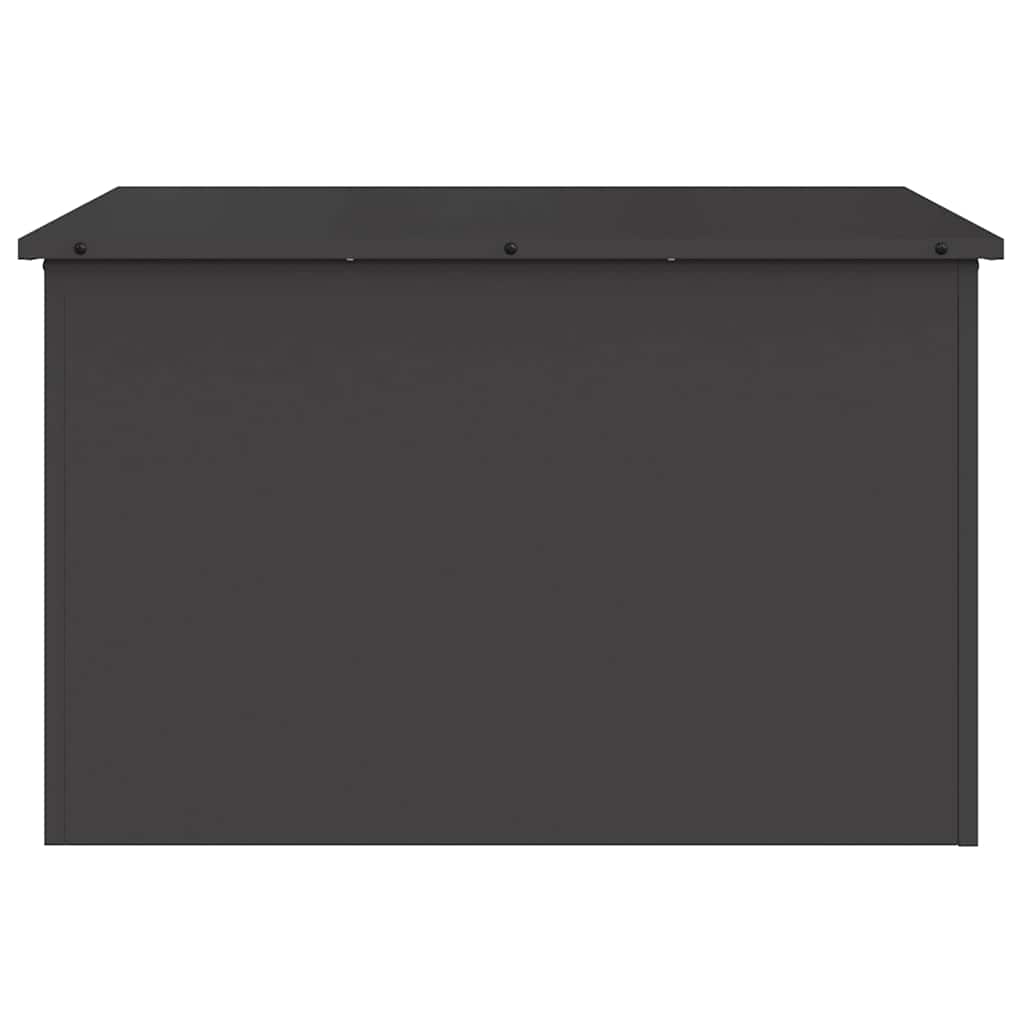 Udendørs Opbevaringskasse Sort 80 x 50,5 x 50 cm Stål