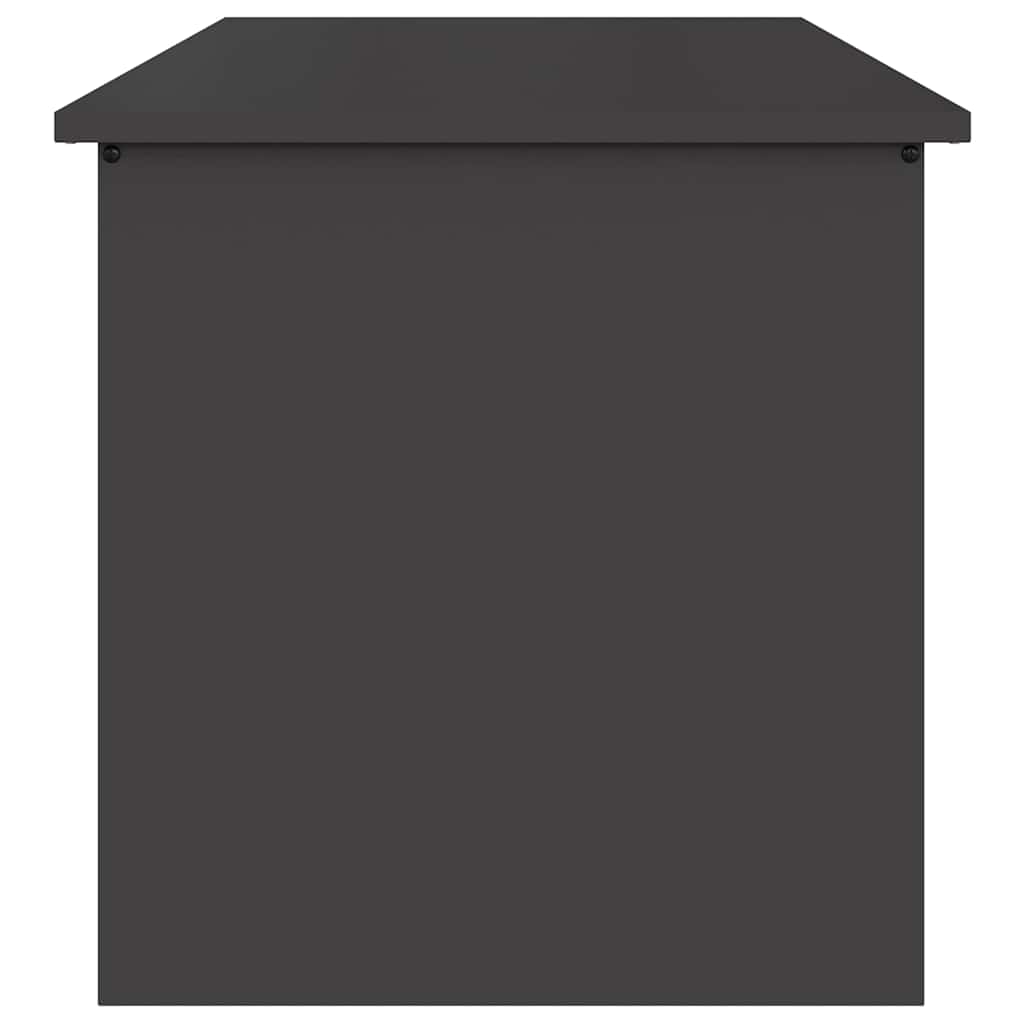 Udendørs Opbevaringskasse Sort 80 x 50,5 x 50 cm Stål