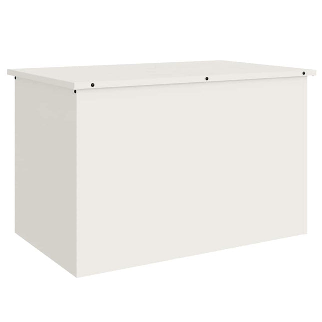 Have opbevaringspude kasse Stål 80 x 50,5 x 50 cm 220 Hvid