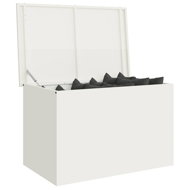Have opbevaringspude kasse Stål 80 x 50,5 x 50 cm 220 Hvid