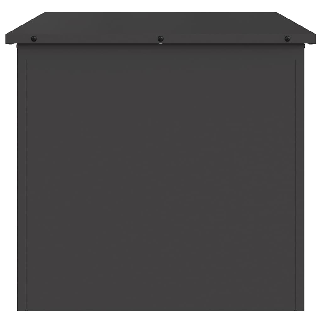 Udendørs Opbevaringskasse Sort 55 x 50,5 x 50 cm Stål
