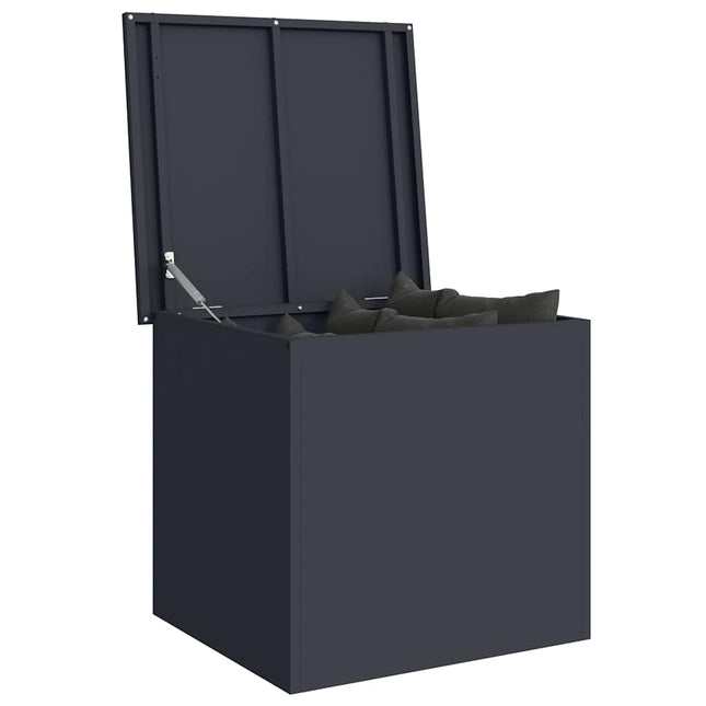 Have opbevaringspude kasse Stål 55 x 50,5 x 50 cm 117 Antracit