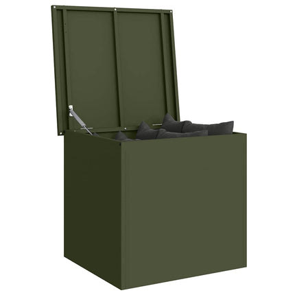 Have opbevaringspude kasse Galvaniseret stål 55 x 50,5 x 50 cm