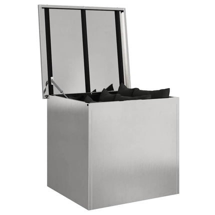 Have opbevaringspude kasse Galvaniseret stål 55 x 50,5 x 50 cm