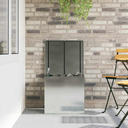 Have opbevaringspude kasse Galvaniseret stål 55 x 50,5 x 50 cm