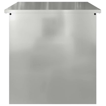 Have opbevaringspude kasse Galvaniseret stål 55 x 50,5 x 50 cm
