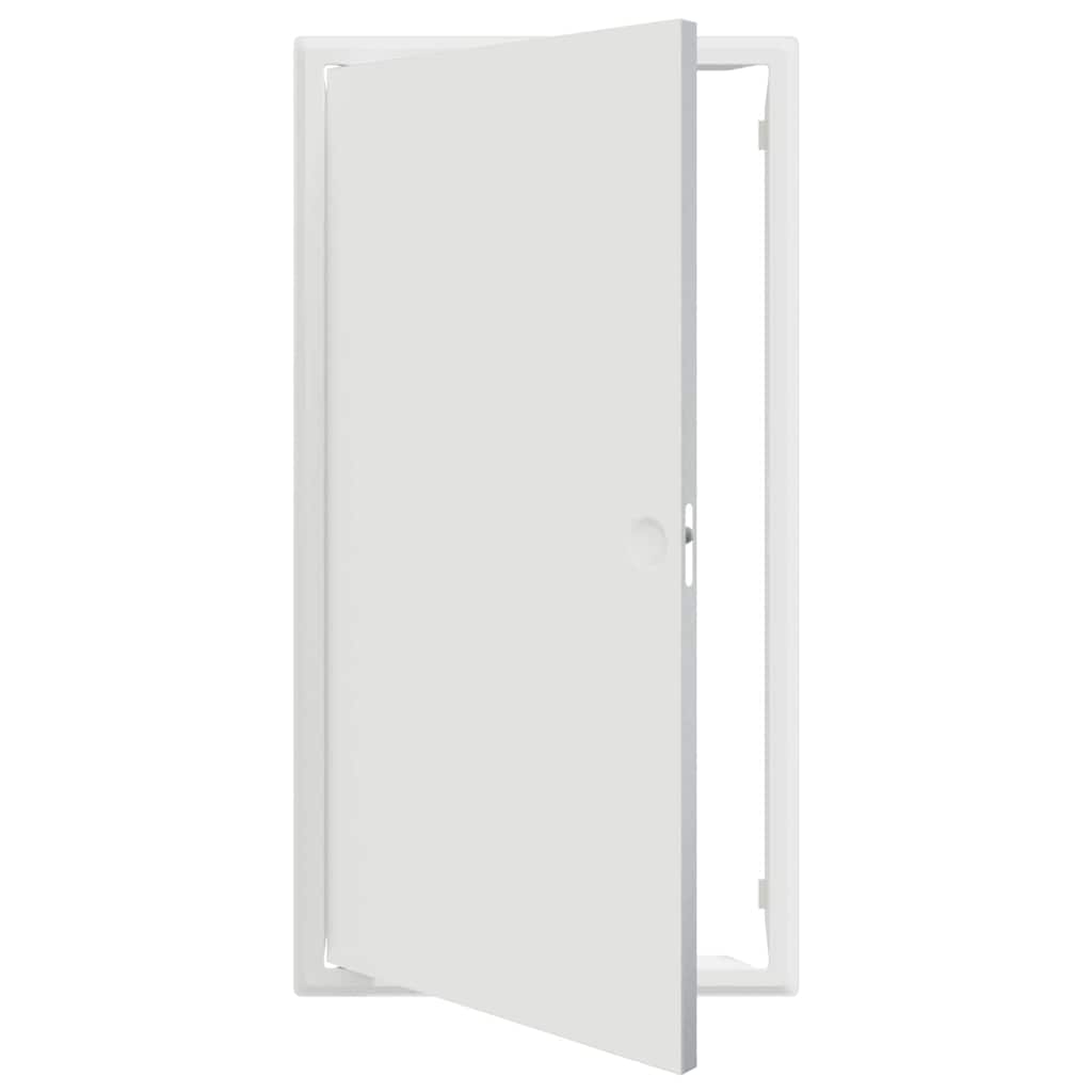 Adgangspanel Hvid 63 x 33 x 3 cm Stål