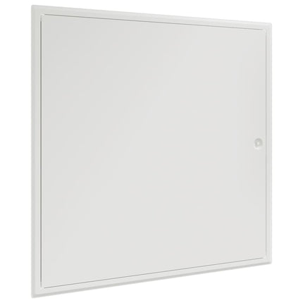 Adgangspanel Hvid 63 x 63 x 3 cm Stål
