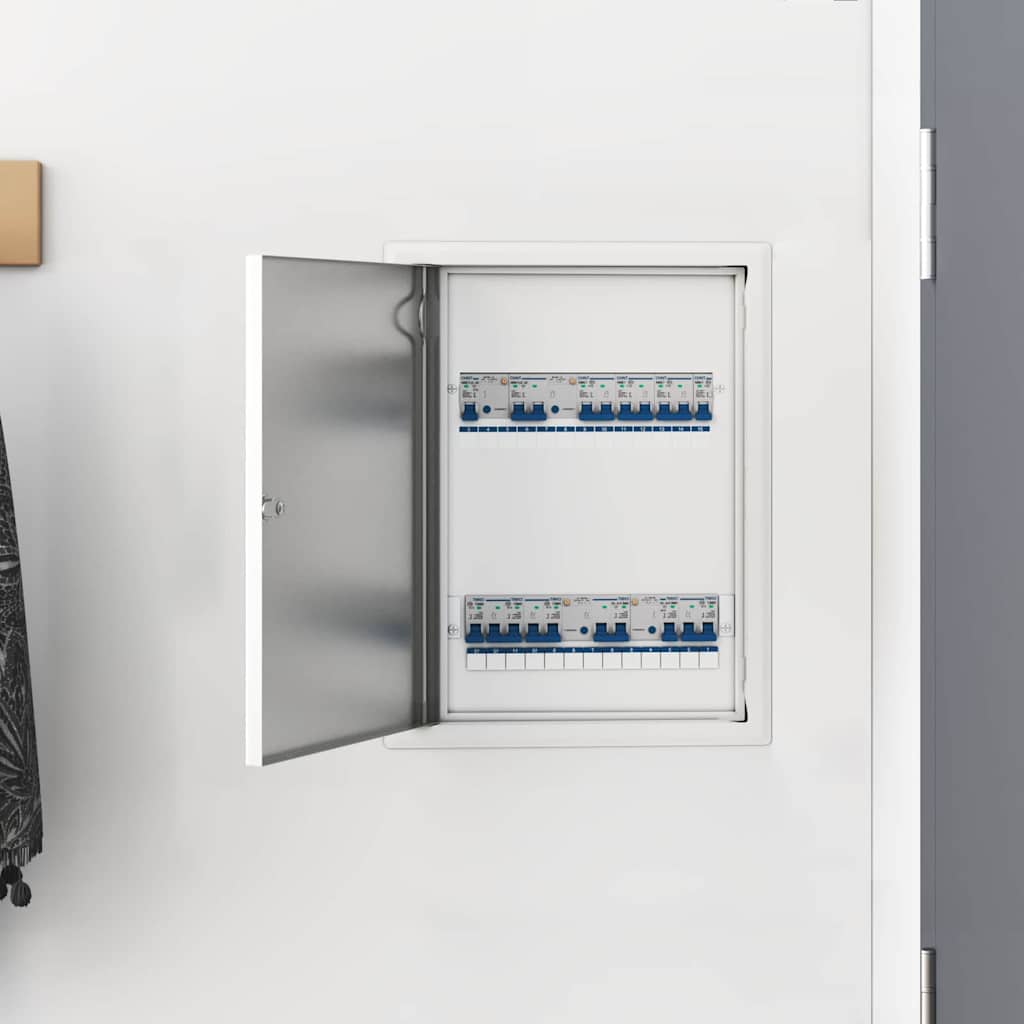 Adgangspanel Hvid 43 x 33 x 3 cm Stål