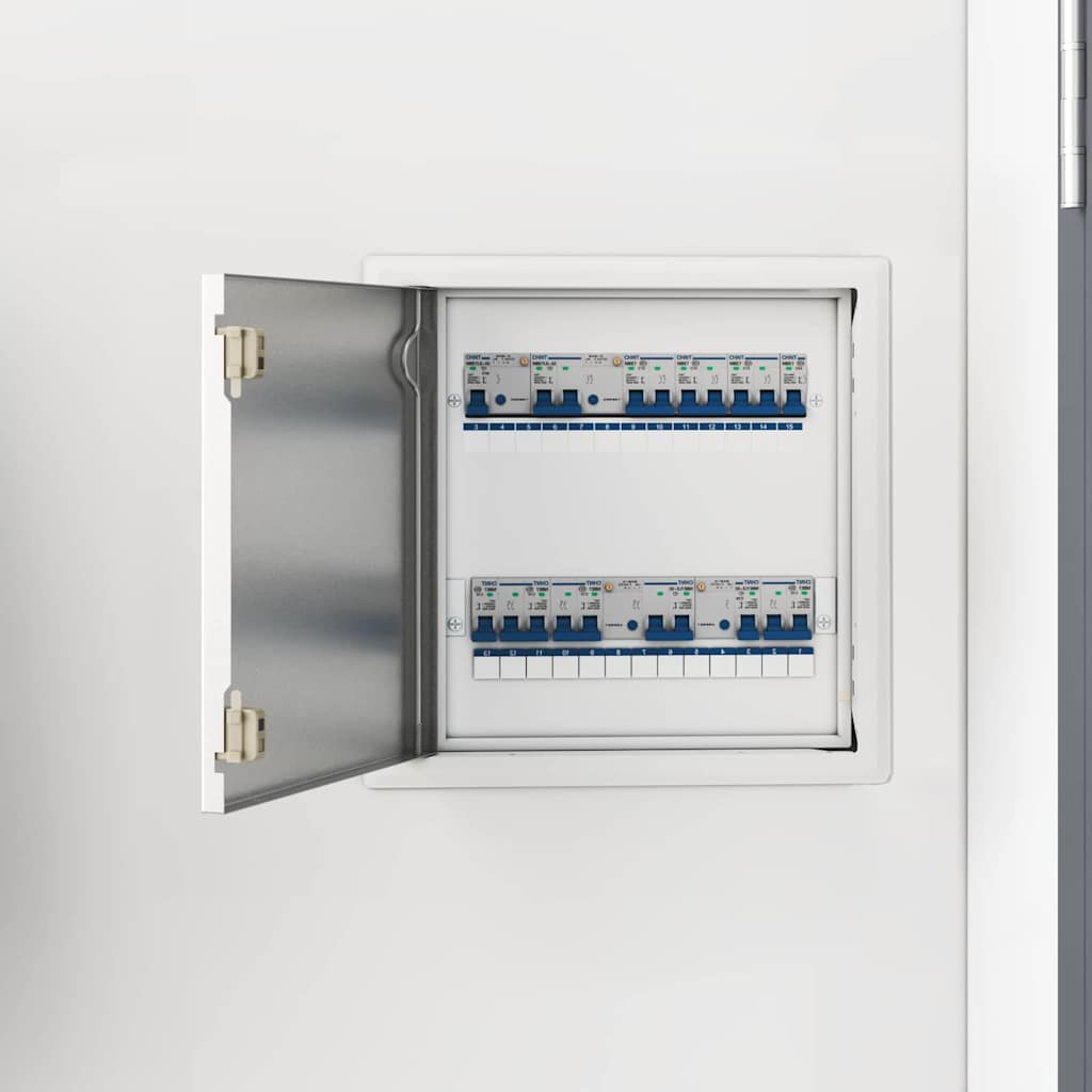 Adgangspanel Hvid 43.5 x 33 x 3 cm Stål