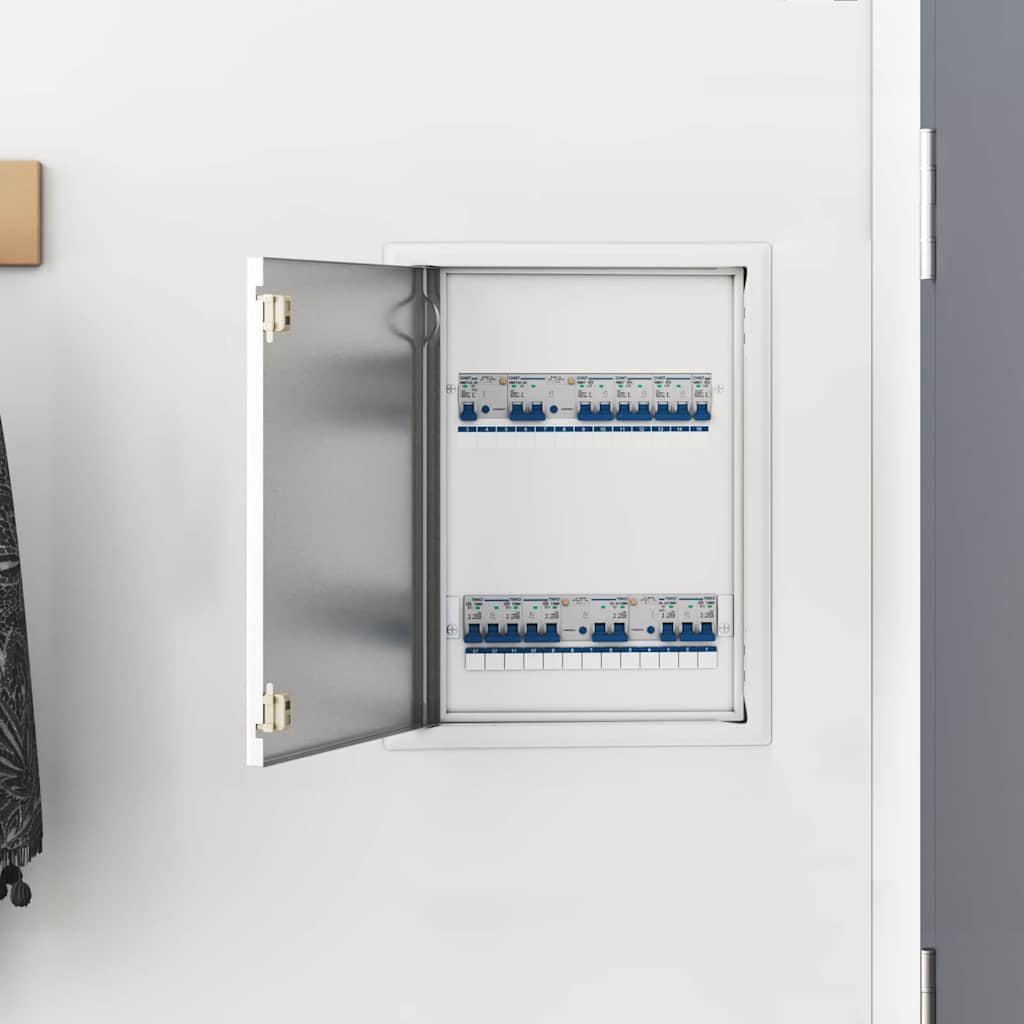 Adgangspanel Hvid 43.5 x 33 x 3 cm Stål