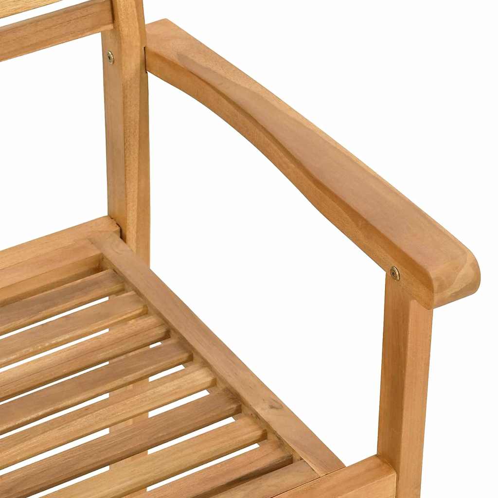 Stol 8 pcs Brun 56 x 55 x 90.5 cm Massiv Teaktræ