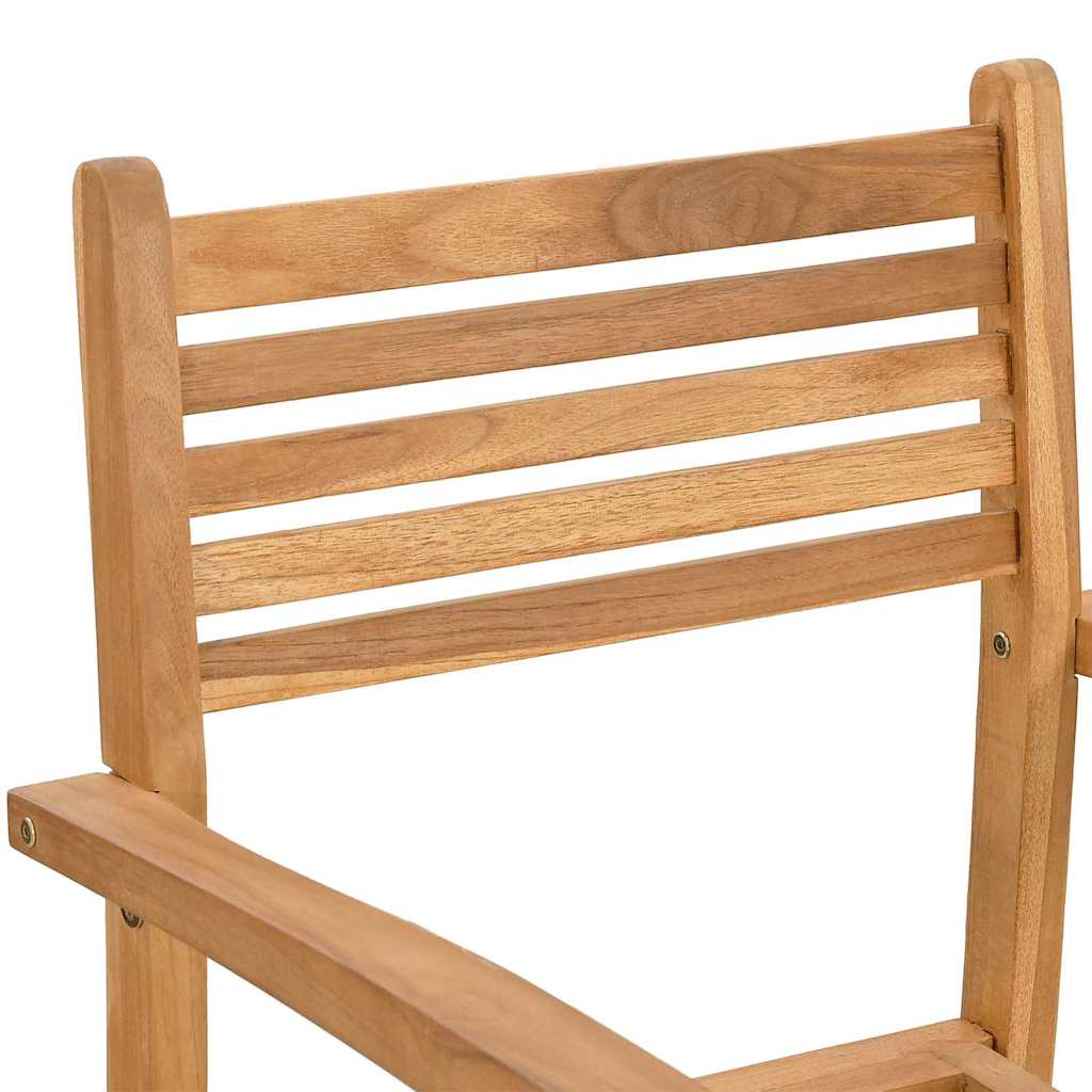 Stol 8 pcs Brun 56 x 55 x 90.5 cm Massiv Teaktræ