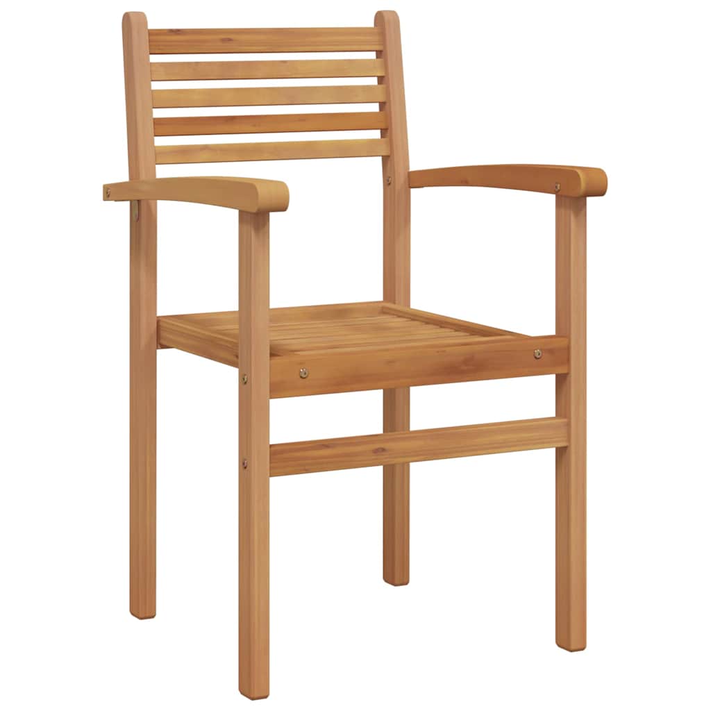 Stol 8 pcs Brun 56 x 55 x 90.5 cm Massiv Teaktræ