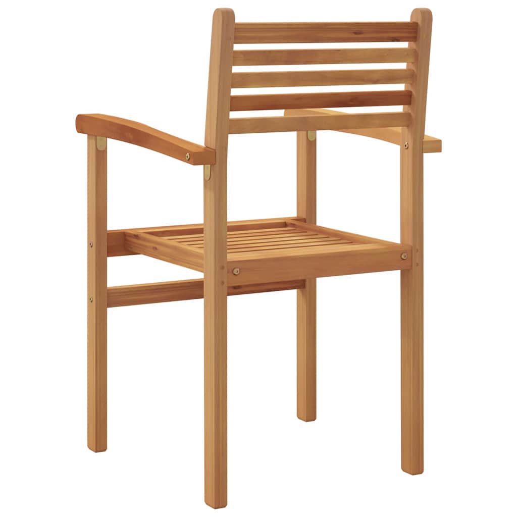 Stol 8 pcs Brun 56 x 55 x 90.5 cm Massiv Teaktræ