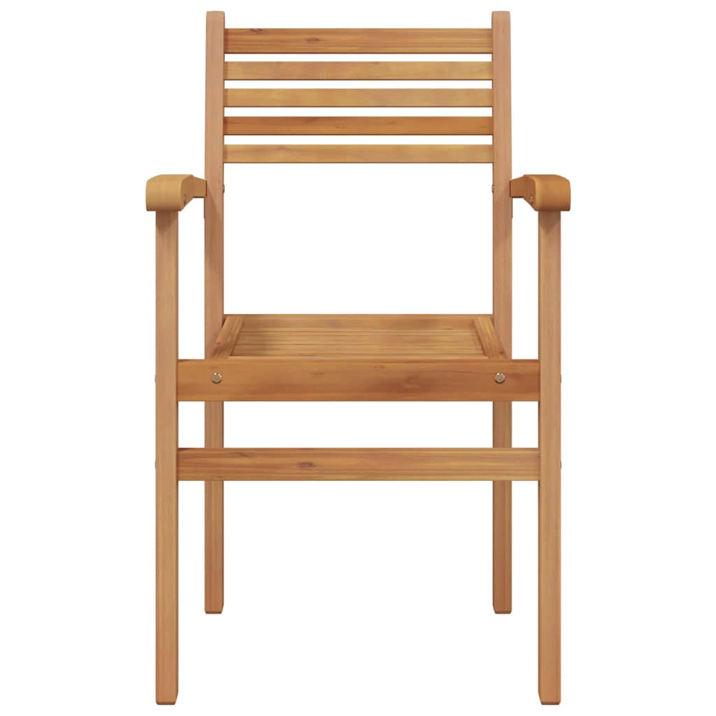 Stol 8 pcs Brun 56 x 55 x 90.5 cm Massiv Teaktræ