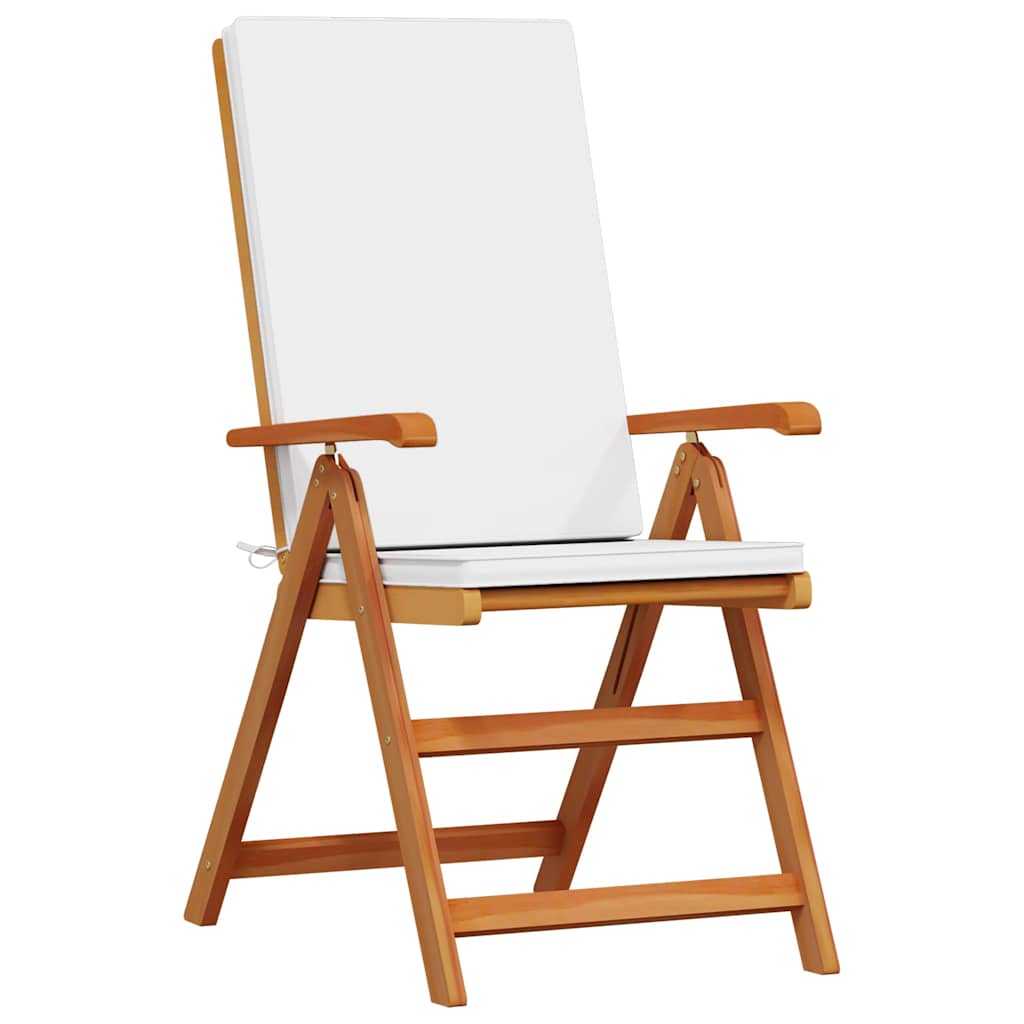 Have Stol 6 pcs Brun og hvid 57 x 71,5 x 104 cm Massiv Teaktræ