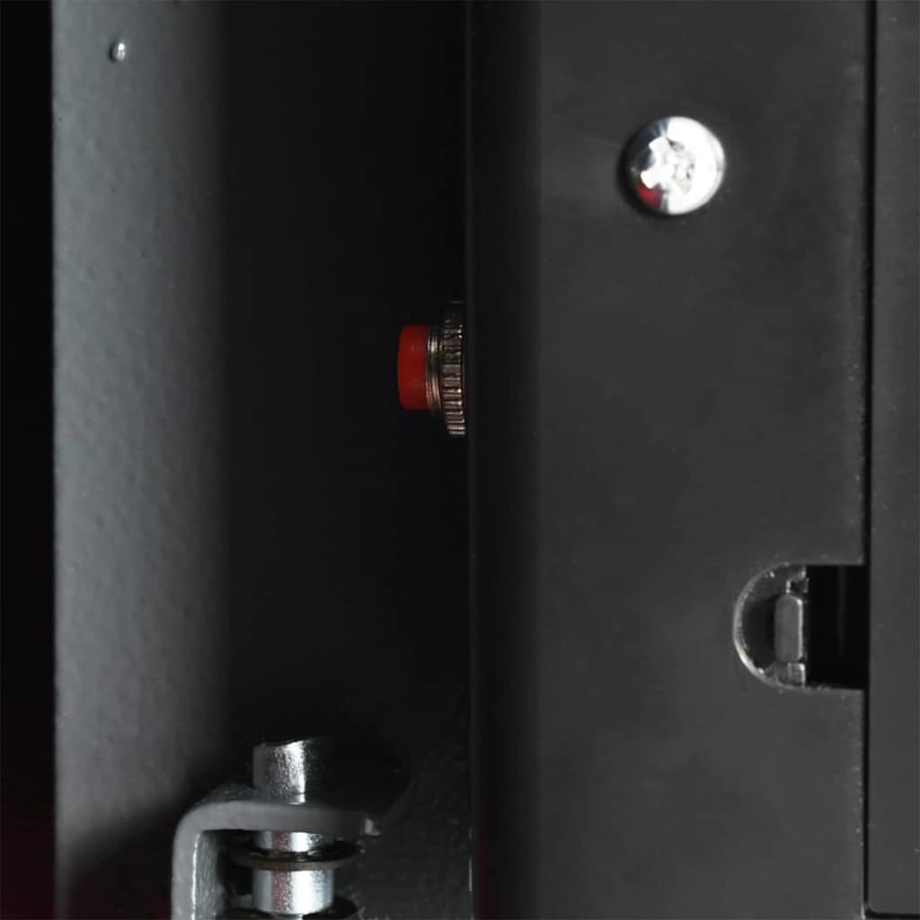 Digital sikker med lås Mørkegrå 20 x 31 x 20 cm Stål