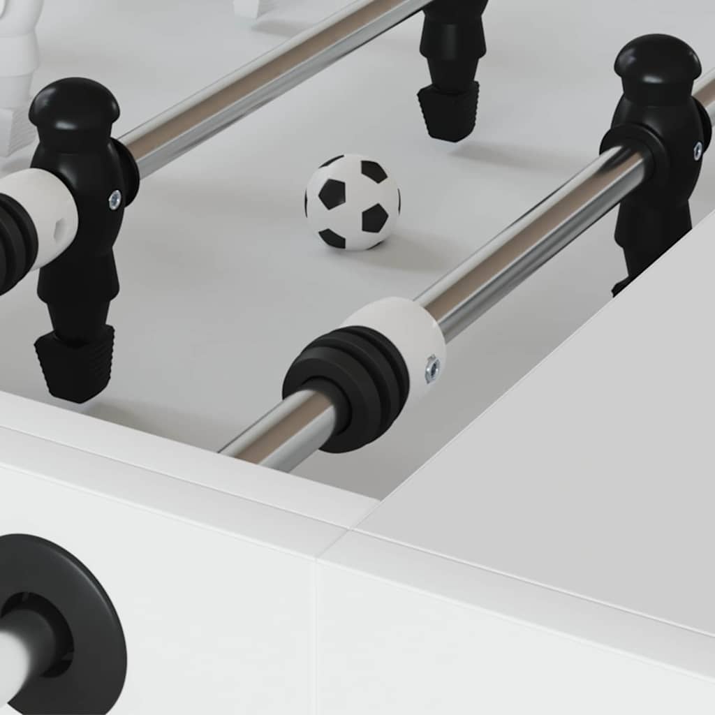 vidaXL Bordfodbold Bumper - Reservedele - 16 stk. - Sort