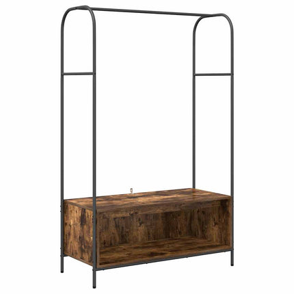 Tøjstativ Brun eg 100 x 44 x 160 cm Konstrueret træ
