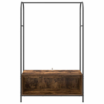 Tøjstativ Brun eg 100 x 44 x 160 cm Konstrueret træ