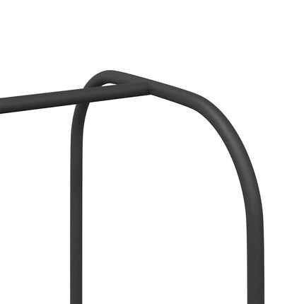 Tøjstativ med opbevaring Grå 100 x 44 x 160 cm Konstrueret træ