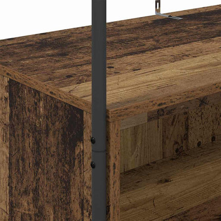 Tøjstativ Brun eg 100 x 44 x 160 cm Konstrueret træ