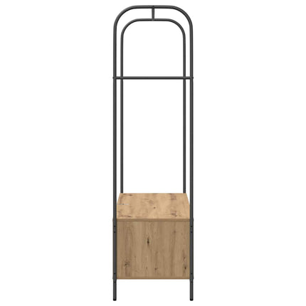 Tøjstativ Brun eg 100 x 44 x 160 cm Konstrueret træ