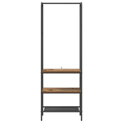 Tøjstativ Gammelt træ 60 x 30 x 171 cm Konstrueret træ