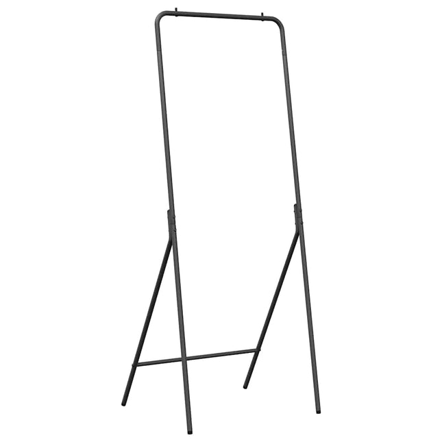 Tøjstativ Sort 60 x 53 x 155 cm Stål