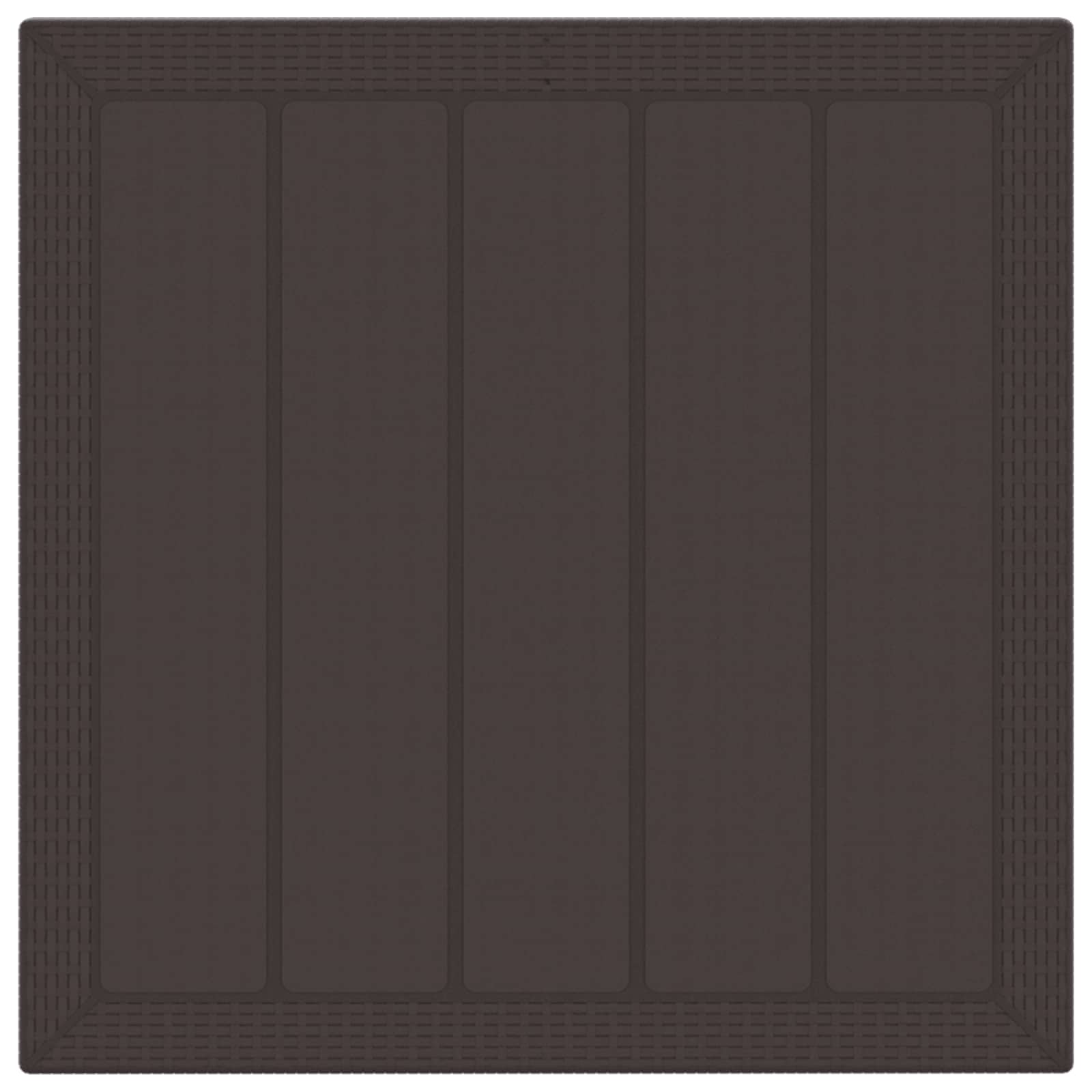 Have Spisebordssæt 3 pcs Brun Polypropylen