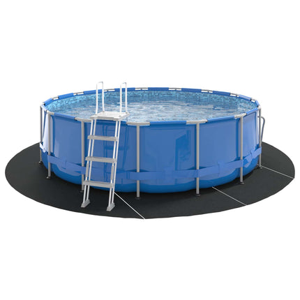 Pool Bundark Ø 458 cm (2 mm) Rund Non-woven stof Sort