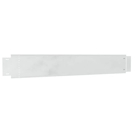 Plænehegn Galvaniseret farve 100 x 14 x 0.07 cm