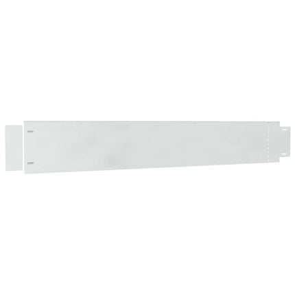 Plænehegn Galvaniseret farve 100 x 14 x 0.07 cm
